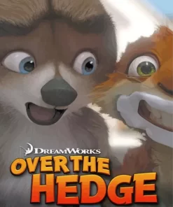 Over The Hedge Poster Paint By Numbers