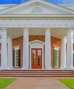 Monticello Door Paint By Numbers