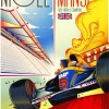 Nigel Mansell Car Driver Poster Paint By Numbers