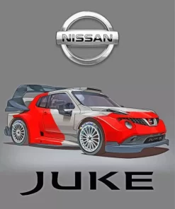 Nissan Juke Art Paint By Numbers